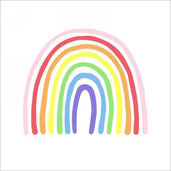 Paper napkins- Rainbow