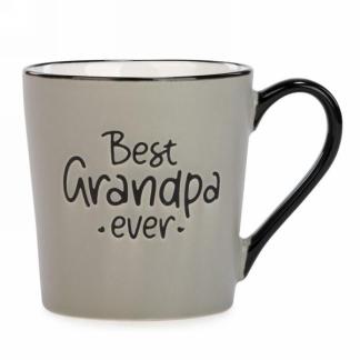 Gray mug - best grandpa